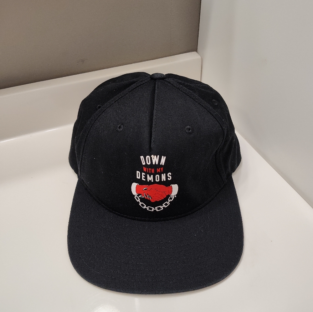 ❤️EUC Lurking Class Sketchy Tank Down With My Demons Unisex Snapback Cap, OSFM